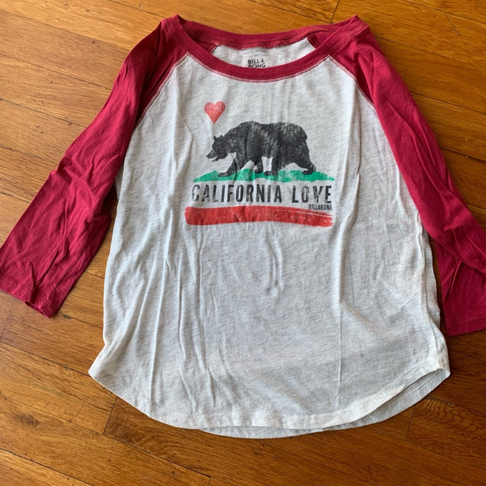 Billabong California Love shirt - Girls M